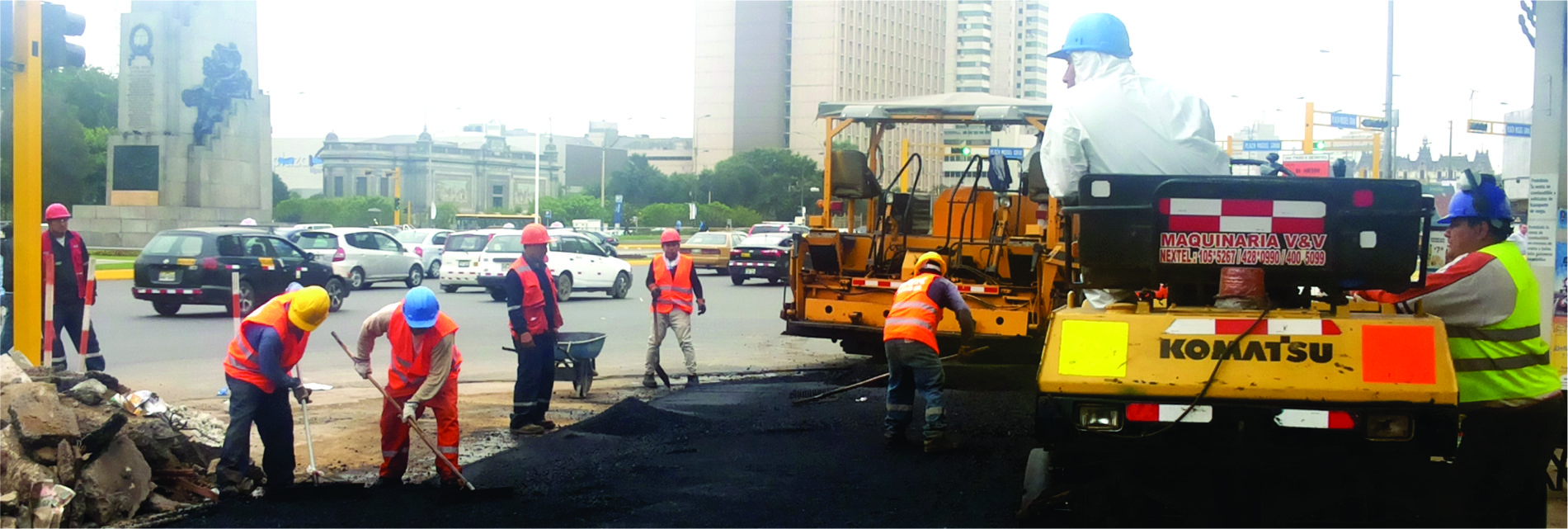 Asfalto, Pavimentos - Consorcio Pimentel
