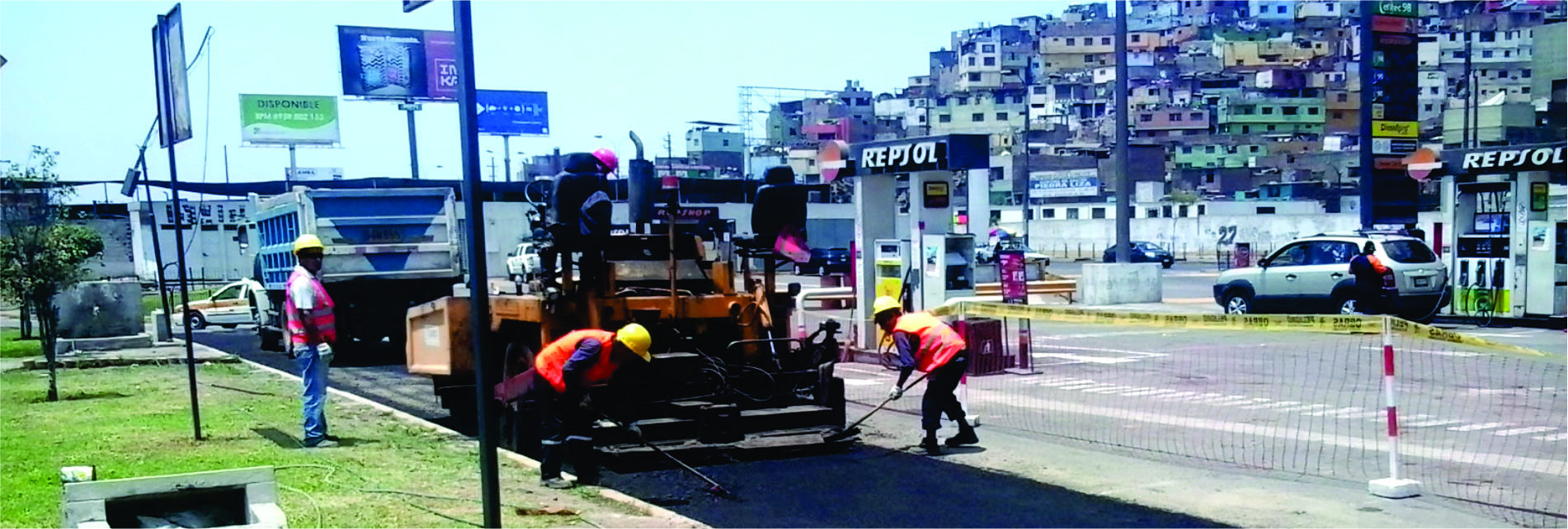 Asfalto, Pavimentos - Consorcio Pimentel
